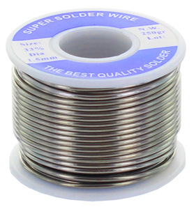 STAGNO X SALDARE ROCCHETTO 33% GR.250preparazione al 33% Rocchetto da 250 g Stagno in filo SN 33. Diametro 1,5 mm.