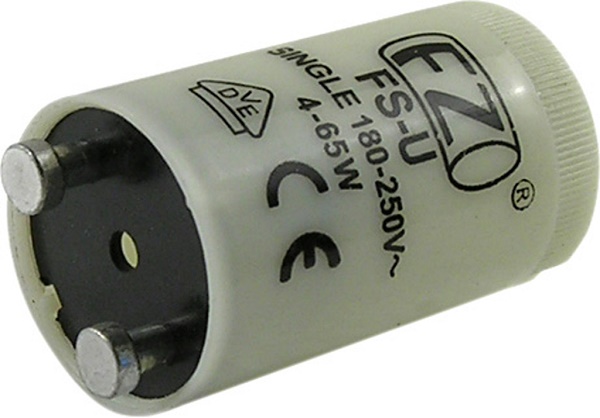 Starter per LAMPADE convenzionale MAURER per circuiti di lampade a fluorescenza modello universale da 4 a 65 W