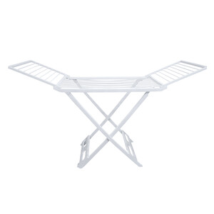 STENDIBIANCHERIA A CAVALLETTO IN RESINA BIANCO ARON