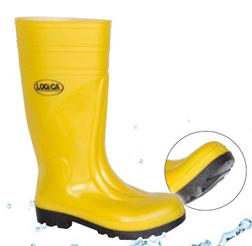 STIVALE DI SICUREZZA ANTINFORTUNISTICO PVC GIALLO S5 TG.44Modello: Stivale sicurezzaTomaia: PVCPuntale: AcciaioLamina: AcciaioCo