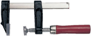 Strettoio a F MAURER per modellisti - impugnatura tonda in legno mm150x50