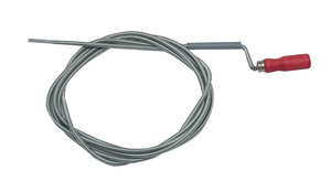 STURALAVANDINI A MOLLA MT3,5 in acciaio. Spirale senza protezione. Con manovella di manovra. Lunghezza 3,5 mt