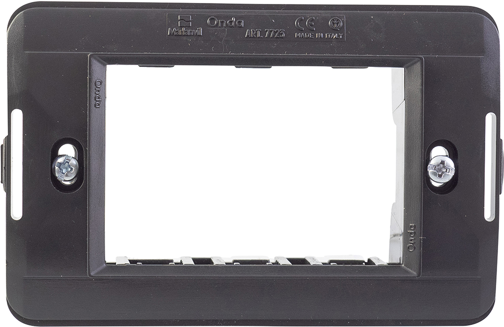 Supporto per placche 3P MAURER serie Plus grigio