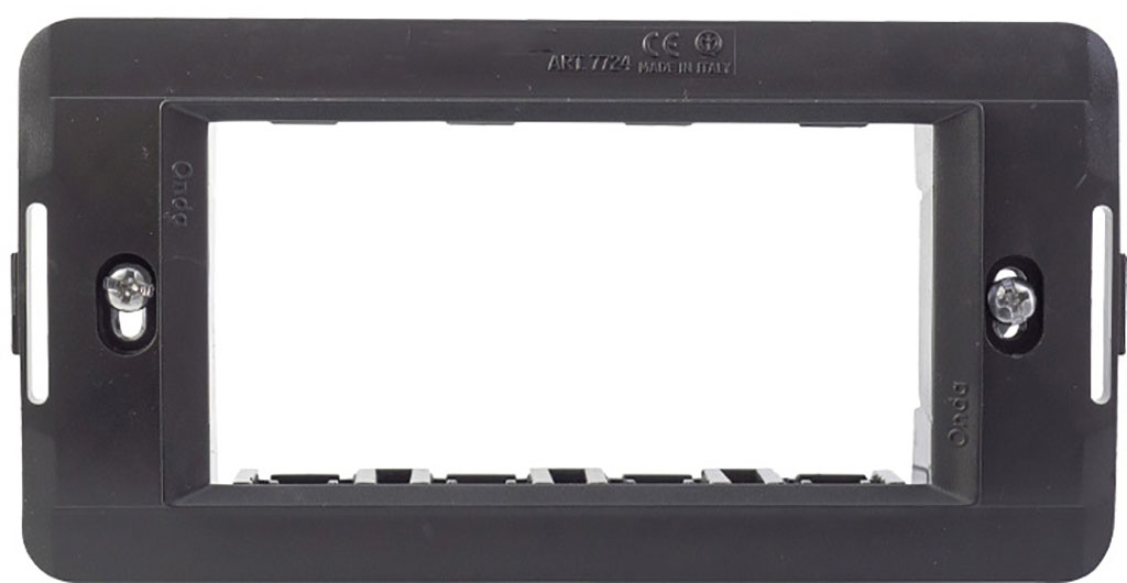 Supporto per placche 4P MAURER serie Plus grigio