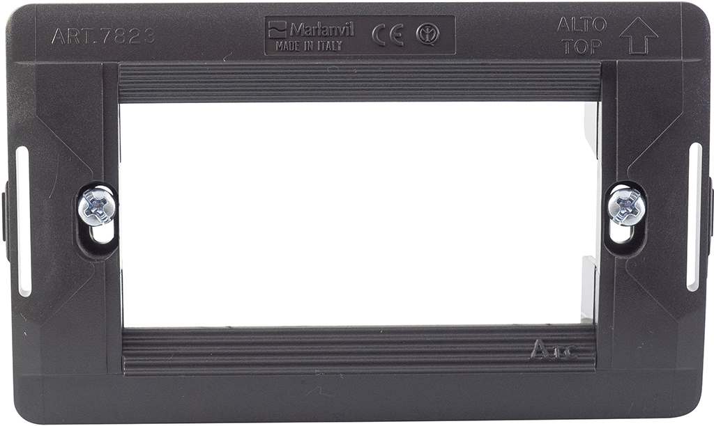 Supporto per placche 4P MAURER serie STANDARD grigio