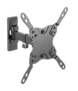 SUPPORTO TV CON BRACCIO 13''/42'' EXTRA SLIMsupporto tv 13''- 42''. In acciaio. Rotazione 180°. Inclinazione: +5° -12°. Peso sup
