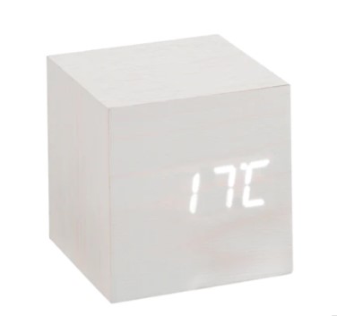 SVEGLIA LED BIANCA MASCAGNI