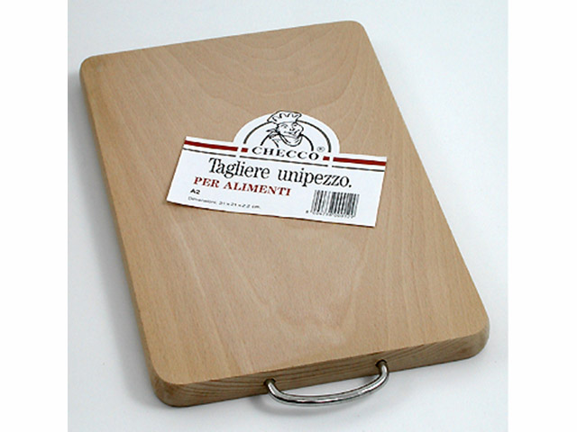 TAGLIERE IN LEGNO GEREMIA LEGGERO 40X25CMXH22MM