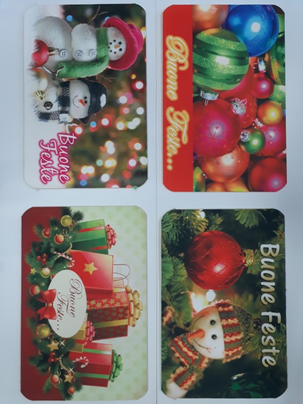 TAPPETO NATALE 40X60CM CON GOMMA ASSORTITI