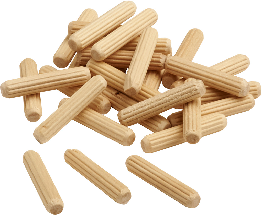 TASSELLI LEGNO MM. 8X35 60 PEZZI