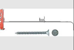 Tassello ad ancora DUOTEC 10 S CON VITE FISCHER ART. 540178