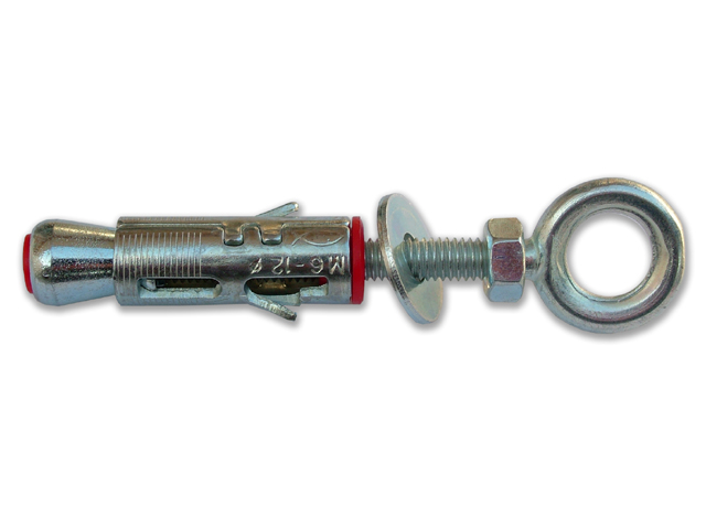 Tassello Fischer metallo SLM 8 Con occhiolo art.500631