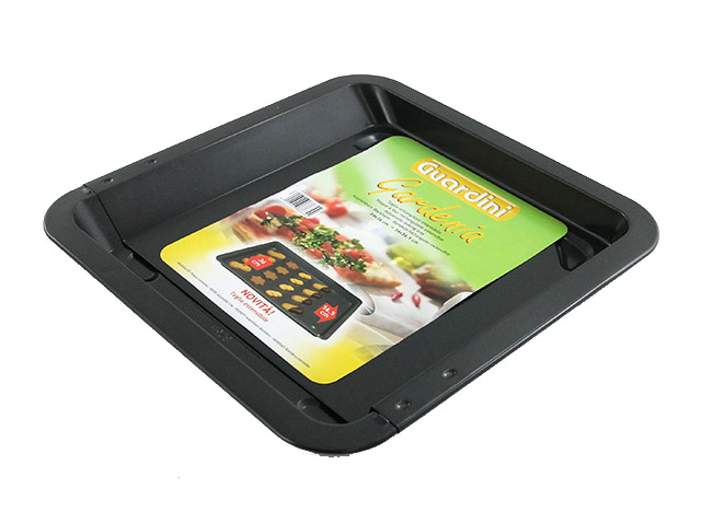 TEGLIA RETTANGOLARE GARDENIATeglia rettangolare estensibile Gardenia, con rivestimento antiaderente. Misure: min 33x37x3,5cm; ma
