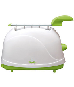 TOSTAPANE 750 WATT MOD. KT1200.  Pinze in acciaio, impugnature termoresistenti. Livello di cottura regolabile. Funzione scongela