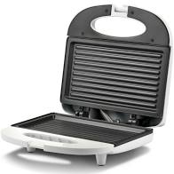 TOSTIERA 750W ANTIADERENTE BIANCA ART. TS03.01 GIRMI