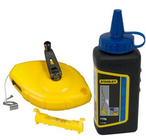 TRACCIATORE ABS CON LIVELLA E POLVERE STANLEY