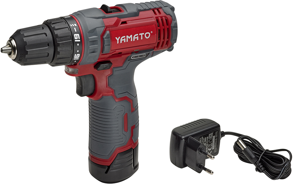Trapano avvitatore a batteria litio 12V YAMATO mod. CDM 12 LV - 1,3 Ah - mandrino 10 mm