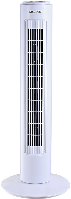 VENTILATORE A TORRE 3 VELOCITA' 45W BIANCO H73 CM