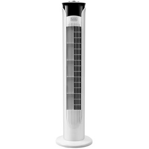 VENTILATORE TORRE CM.81 B+D MOD. BXEFT47E. Mod. BXEFT47E Potenza 45 W 3 velocità. Oscillante. Altezza 81 cm