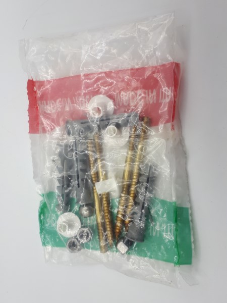 VITE STANDARD IN OTTONE CON TASSELLO PER WC a pavimento