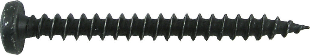 VITE X TRUCIOLARE TC ZINCATA NERA PLUS TAGLIO CROCE 5 X 25MM 500 PEZZI