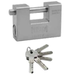 WALLY 300-94S LUCCHETTO MONOBLOCCO 94 MM