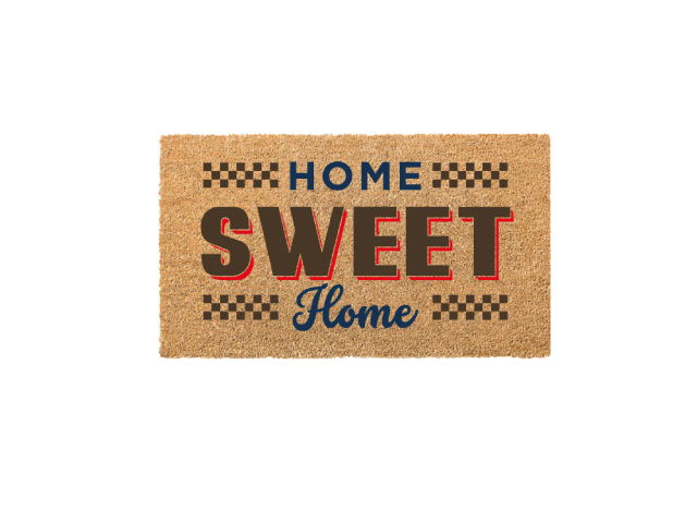 ZERBINO GULLIVER RETTANGOLAREZerbino in cocco fondo PVC cm 38x68. Fibra 100% cocco naturale. Stampa con colori acrilici. Ottima 