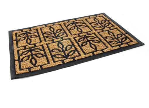 ZERBINO SPIDER Dimensioni 45x75x1 di spessore, materiale in cocco e gomma.