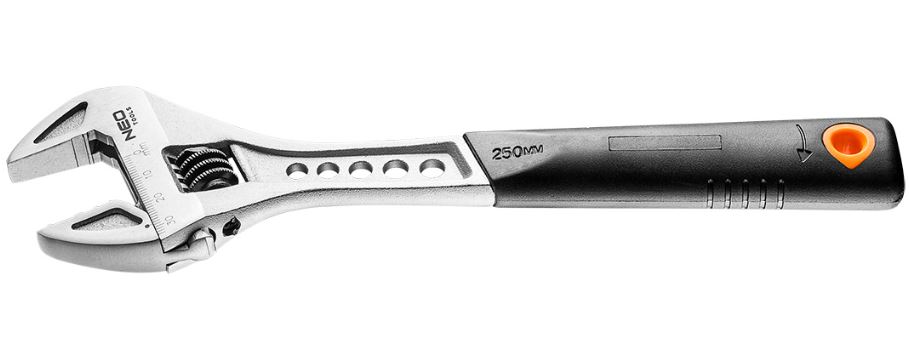 CHIAVE REGOLABILE 250MM IMPUGNATURA FORATA 0-33MM NEO ART. 03-012