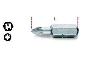 861PZ INS PZDRIV 1/4-L25 4