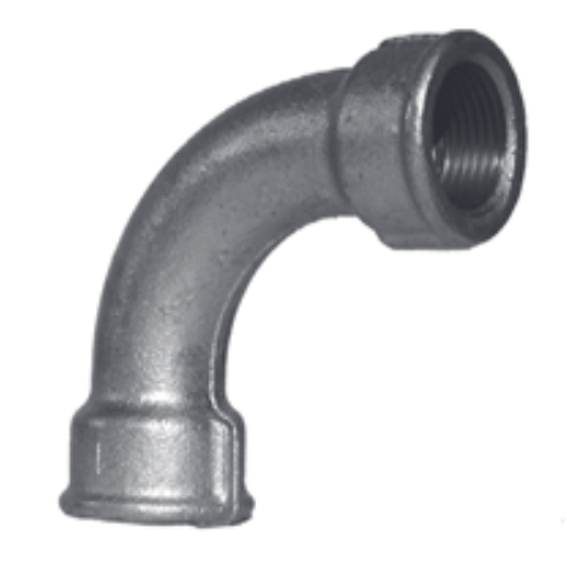 2 CURVE FF ZINC 1,1/4     