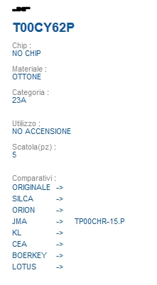 CHIAVE TRASPONDER T00CY62P