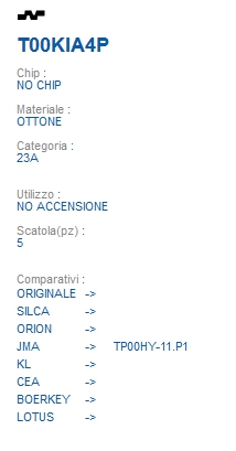 CHIAVE TRASPONDER T00KIA4P