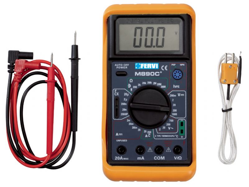 TESTER DIGITALE MULTI TEMP