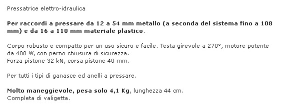 PRESS NOVOPR ACO203 2BATT 
