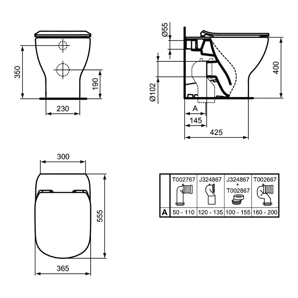 VASO C/SED.F/MURO TESI AQU