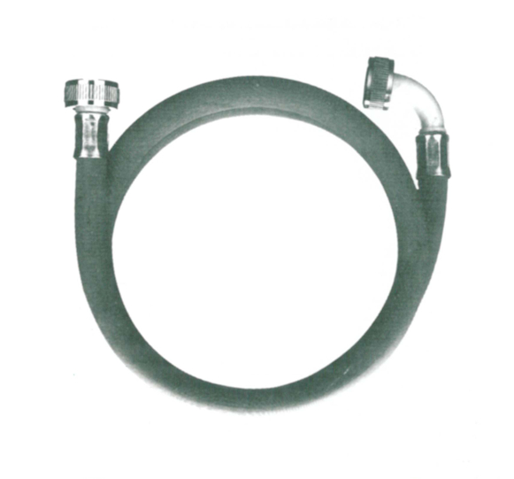 TUBO CAR LAVAT C/CURV 1 MT