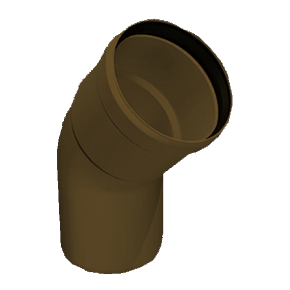 CURVA 45? 80 PPS-UV T/MORO