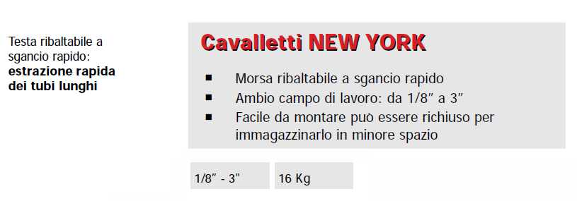 CAVALLETTO IDRAULICO 1/8-3