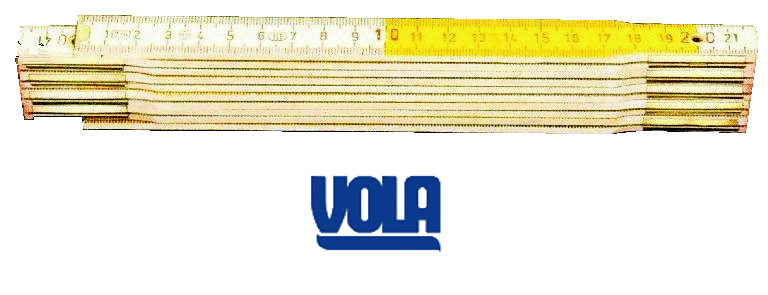 DOPPIOMETRO LEGNO BIA/GIAL