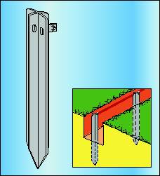 PUNTAZZE Z C/PIAS 50x5H150