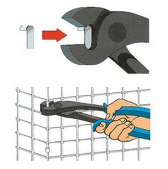 PINZA L 21CM X GANCI INOX 