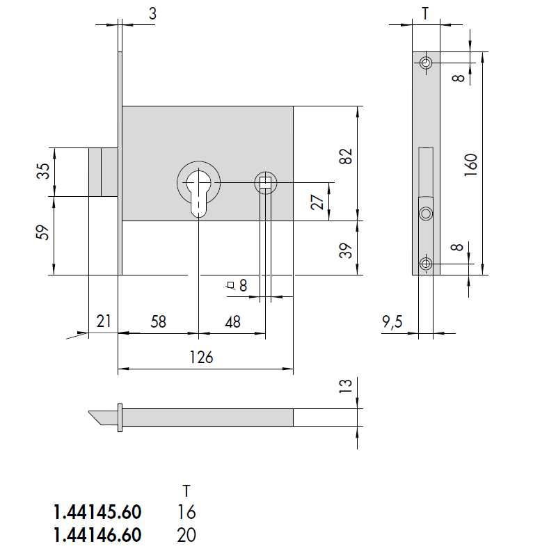 SERR. 1 MAND.SC H82 T16 DX
