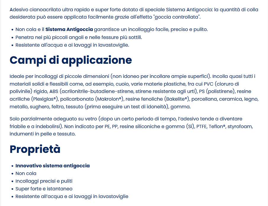 COLLA SUPER CONTROL 3 GR  