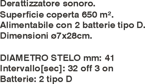 SCACCIATALPE E RODITORI   