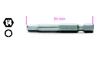 862PE  INSERTI ESAGO 1/4 5