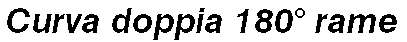 60R CURVA DOPPIA diametro  16     