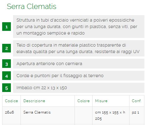 SERRA CLIMATIS A CASETTA  