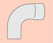 CURVA 90? diametro 60 C/BIC X SDOP