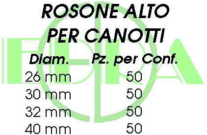 ROSONE ALTO x CANOTTI  diametro 26